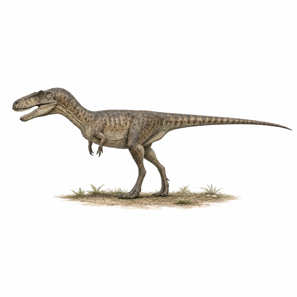 Reconstitution de Nanotyrannus, petit tyrannosaure élancé du Crétacé supérieur